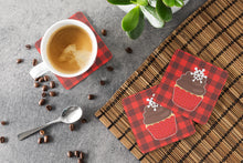 Load image into Gallery viewer, Christmas Cupcake Foam Coaster  BB6817FC