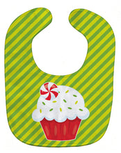 Load image into Gallery viewer, Christmas Pepermint Cupcake Baby Bib BB6819BIB