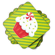 Load image into Gallery viewer, Christmas Pepermint Cupcake Foam Coaster  BB6819FC
