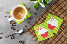 Load image into Gallery viewer, Christmas Pepermint Cupcake Foam Coaster  BB6819FC