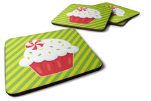 Load image into Gallery viewer, Christmas Pepermint Cupcake Foam Coaster  BB6819FC