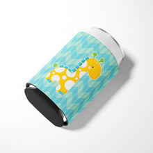 Load image into Gallery viewer, Boy Giraffe Can or Bottle Hugger BB6821CC