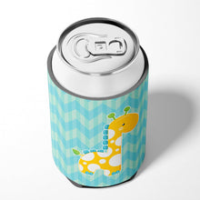 Load image into Gallery viewer, Boy Giraffe Can or Bottle Hugger BB6821CC