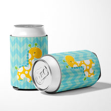 Load image into Gallery viewer, Boy Giraffe Can or Bottle Hugger BB6821CC