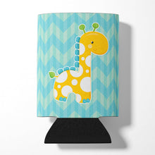 Load image into Gallery viewer, Boy Giraffe Can or Bottle Hugger BB6821CC