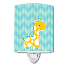 Load image into Gallery viewer, Boy Giraffe Ceramic Night Light BB6821CNL