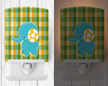 Load image into Gallery viewer, Boy Elephant Ceramic Night Light BB6822CNL