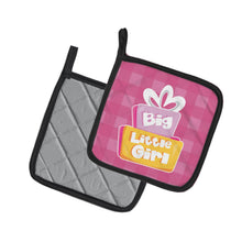 Load image into Gallery viewer, Big Little Girl Pot Holders - Set of 2 - Heat-Resistant Kitchen Essentials BB6826PTHD