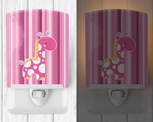 Load image into Gallery viewer, Girl Giraffe Ceramic Night Light BB6827CNL