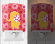 Load image into Gallery viewer, Girl Elephant Ceramic Night Light BB6828CNL