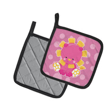 Load image into Gallery viewer, Girl Lion Pot Holders - Set of 2 - Heat-Resistant Kitchen Essentials BB6829PTHD