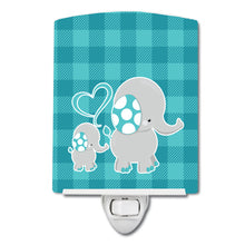 Load image into Gallery viewer, Mommy and Baby Elephant Ceramic Night Light BB6834CNL