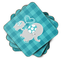 Load image into Gallery viewer, Mommy and Baby Elephant Foam Coaster  BB6834FC