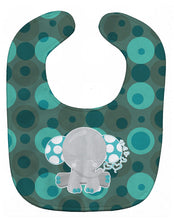 Load image into Gallery viewer, Polkadot Naptime Elephant Baby Bib BB6838BIB