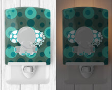 Load image into Gallery viewer, Polkadot Naptime Elephant Ceramic Night Light BB6838CNL