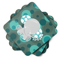 Load image into Gallery viewer, Polkadot Naptime Elephant Foam Coaster  BB6838FC
