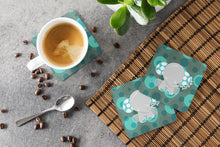 Load image into Gallery viewer, Polkadot Naptime Elephant Foam Coaster  BB6838FC