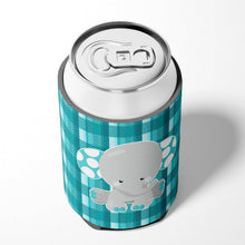 Load image into Gallery viewer, Plaid Elephant Can or Bottle Hugger BB6840CC