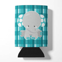 Load image into Gallery viewer, Plaid Elephant Can or Bottle Hugger BB6840CC