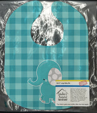 Load image into Gallery viewer, Striped Elephant Baby Bib BB6841BIB