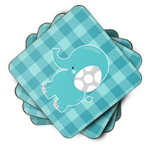 Load image into Gallery viewer, Striped Elephant Foam Coaster  BB6841FC