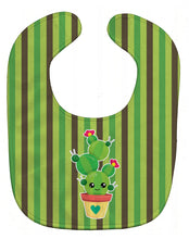 Load image into Gallery viewer, Cactus Stripe Baby Bib BB6847BIB