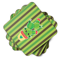 Load image into Gallery viewer, Cactus Stripe Foam Coaster  BB6847FC