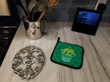 Load image into Gallery viewer, Cactus Polkadots Pot Holders - Set of 2 - Heat-Resistant Kitchen Essentials BB6850PTHD