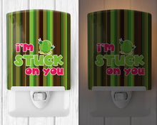 Load image into Gallery viewer, Cactus I'm Stuck on You Ceramic Night Light BB6851CNL
