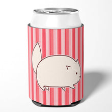 Load image into Gallery viewer, Cat Pink Stripes Can or Bottle Hugger BB6855CC