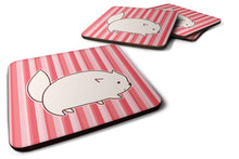 Load image into Gallery viewer, Cat Pink Stripes Foam Coaster  BB6855FC