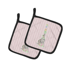 Load image into Gallery viewer, Circus Seal Pot Holders - Set of 2 - Heat-Resistant Kitchen Essentials BB6858PTHD