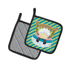 Load image into Gallery viewer, Sheep in Bed Pot Holders - Set of 2 - Heat-Resistant Kitchen Essentials BB6876PTHD