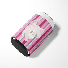 Load image into Gallery viewer, Kitten Cat Pink and Gray Can or Bottle Hugger BB6878CC