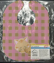 Load image into Gallery viewer, Kitten Sleeping Baby Bib BB6880BIB