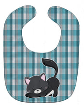 Load image into Gallery viewer, Little Black Cat Kitten Baby Bib BB6881BIB