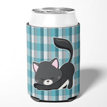 Load image into Gallery viewer, Little Black Cat Kitten Can or Bottle Hugger BB6881CC