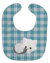 Load image into Gallery viewer, White Kitten Baby Bib BB6883BIB