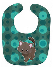 Load image into Gallery viewer, Polkadot Kitten Cat Baby Bib BB6885BIB