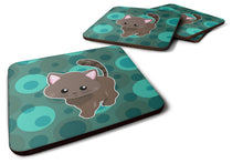 Load image into Gallery viewer, Polkadot Kitten Cat Foam Coaster  BB6885FC