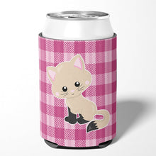 Load image into Gallery viewer, Kitten Cat on Pink Can or Bottle Hugger BB6886CC