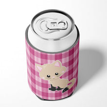 Load image into Gallery viewer, Kitten Cat on Pink Can or Bottle Hugger BB6886CC