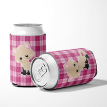 Load image into Gallery viewer, Kitten Cat on Pink Can or Bottle Hugger BB6886CC