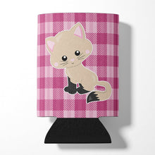 Load image into Gallery viewer, Kitten Cat on Pink Can or Bottle Hugger BB6886CC