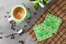 Load image into Gallery viewer, Three Peas Foam Coaster  BB6890FC