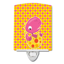 Load image into Gallery viewer, Baby T-Rex Dinosaur Hatching Ceramic Night Light BB6892CNL