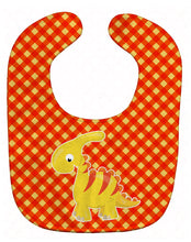 Load image into Gallery viewer, Parasaurolophus Dinosaur Baby Bib BB6893BIB