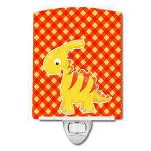 Load image into Gallery viewer, Parasaurolophus Dinosaur Ceramic Night Light BB6893CNL