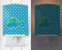 Load image into Gallery viewer, Stegosaurus Dinosaur Ceramic Night Light BB6897CNL