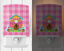 Load image into Gallery viewer, Easter Rabbit's House Ceramic Night Light BB6899CNL